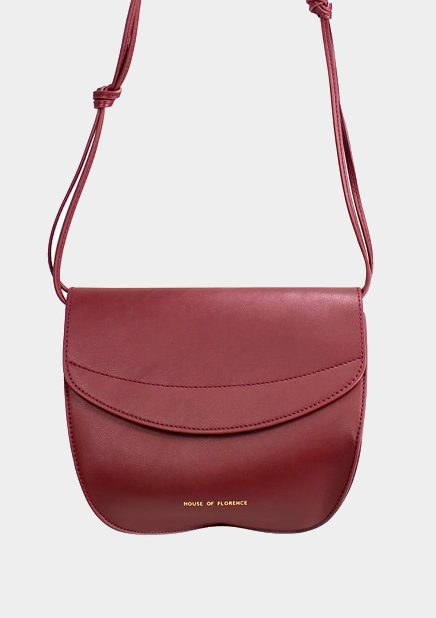 Gea Flap Bag - Bordeaux