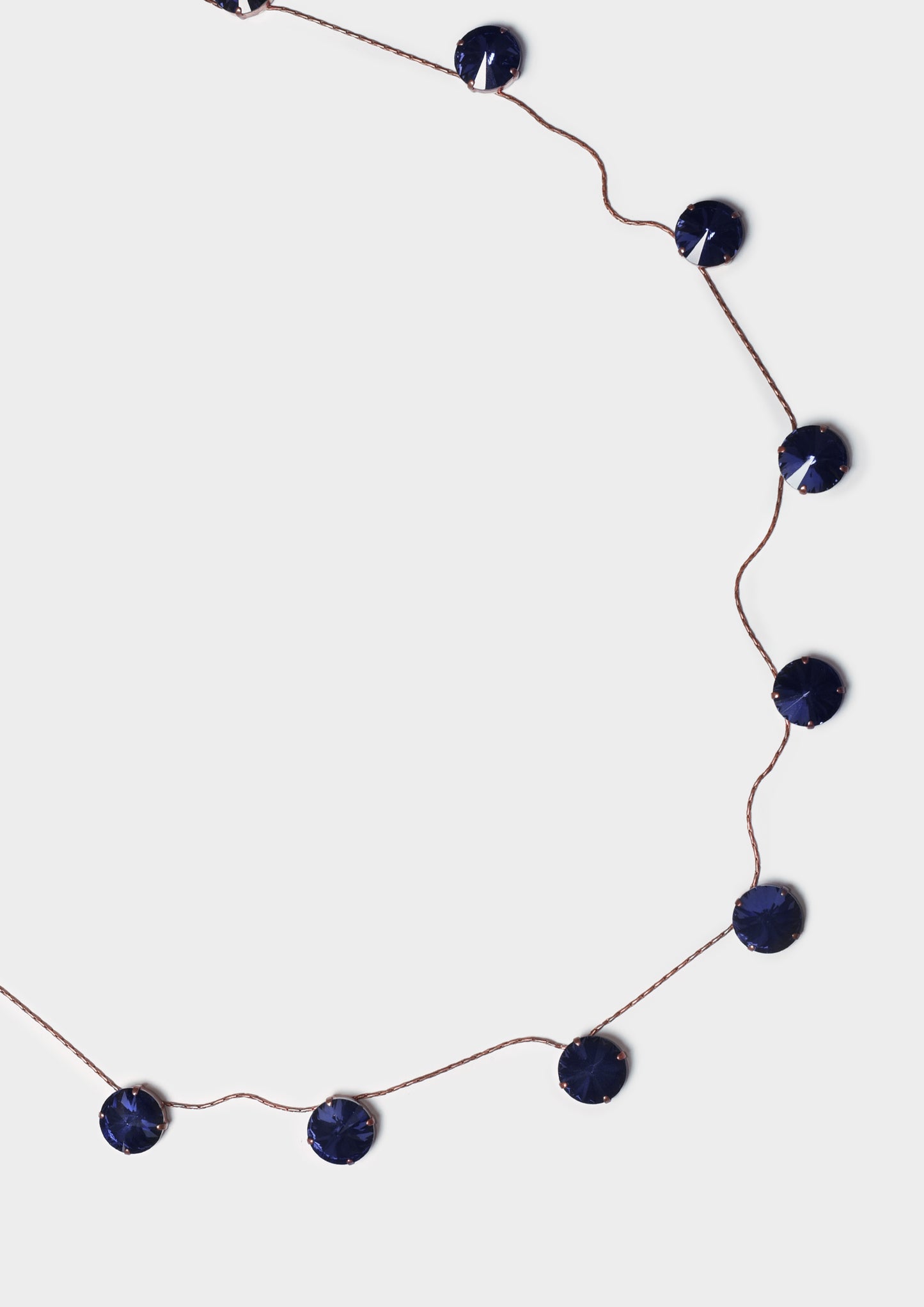 Collana Lunga Pietre Grandi