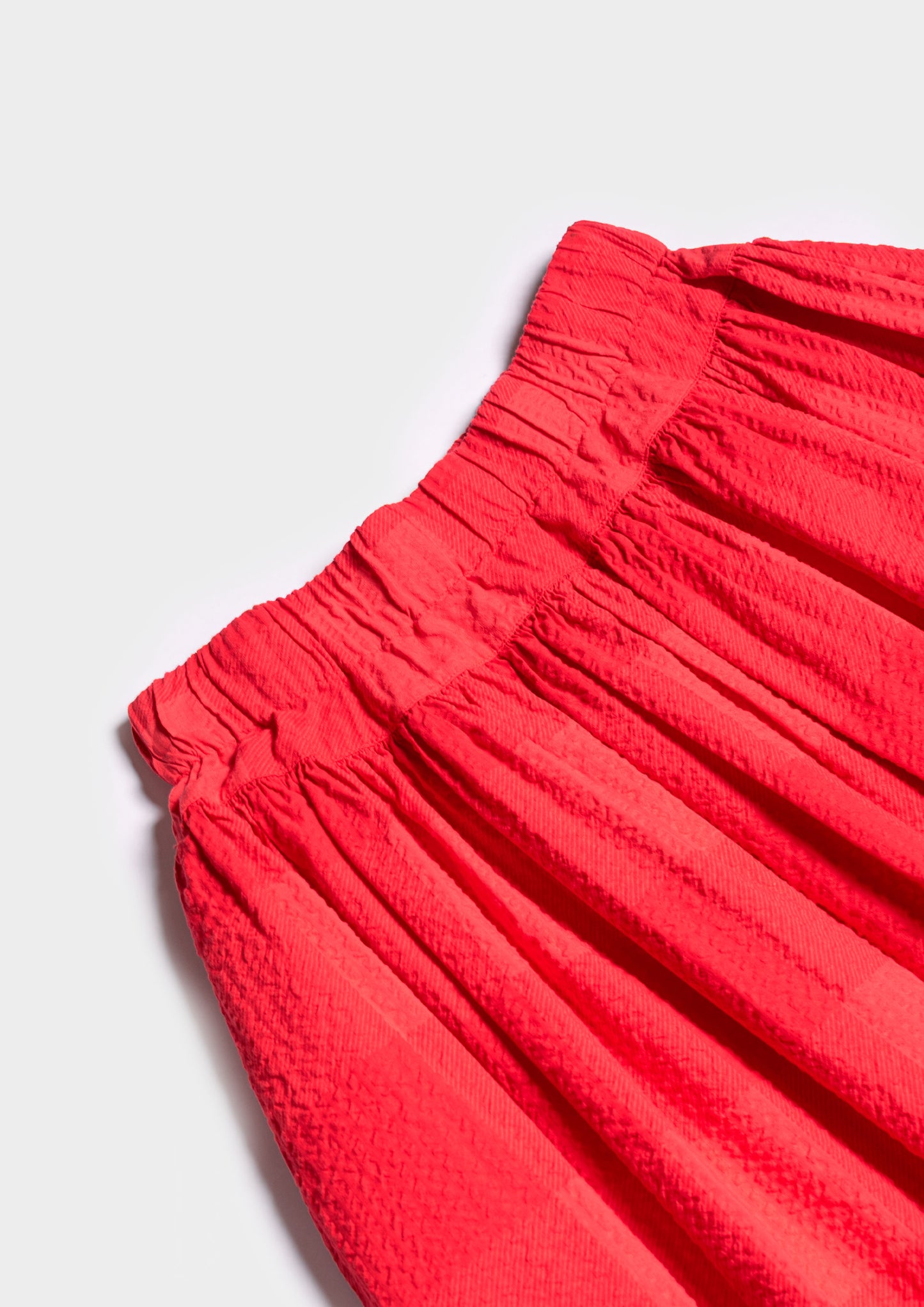 Quadro Maxi Skirt - Rosso