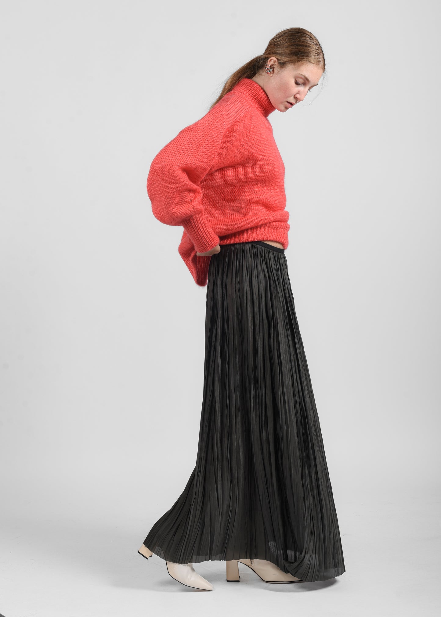 Oversized Sweater - Corallo