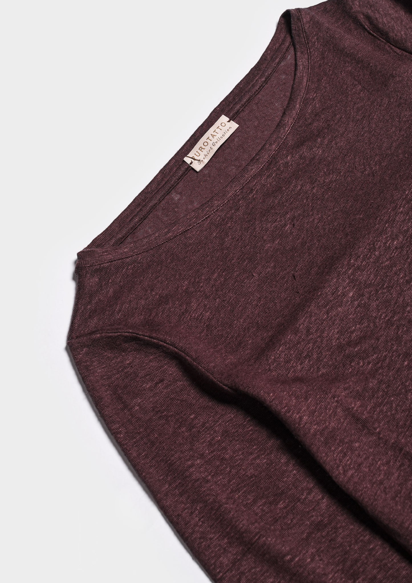 Boat Neck Lino - Cioccolato