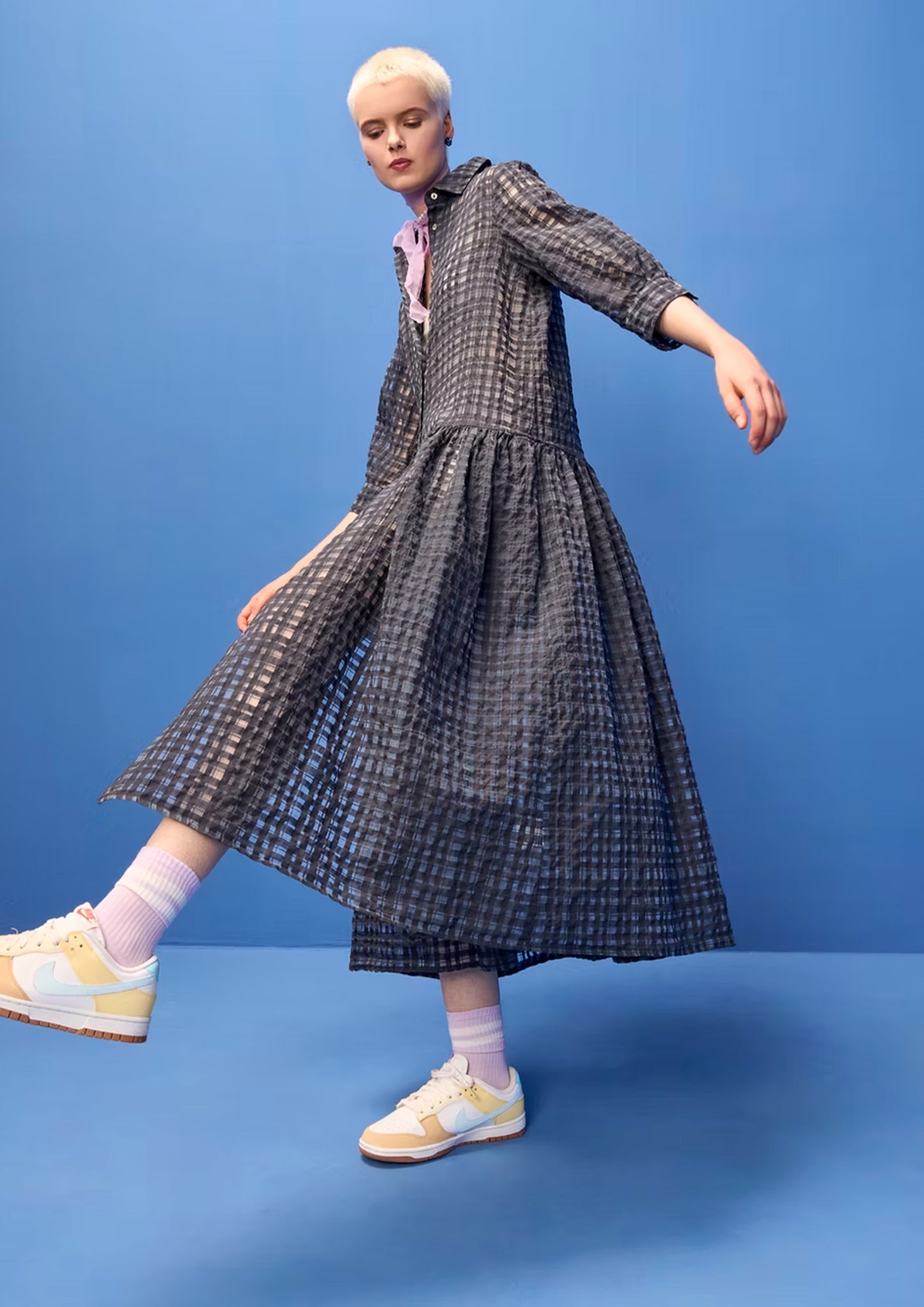 Silver Dress - blu