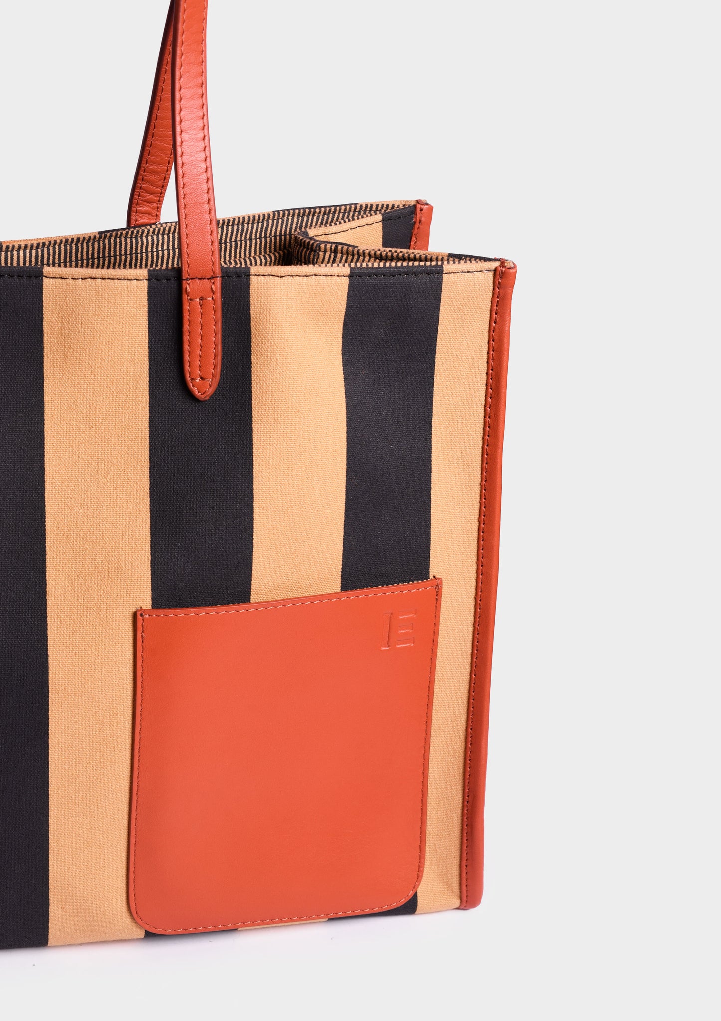 Stripes Bag - Sabbia/Black