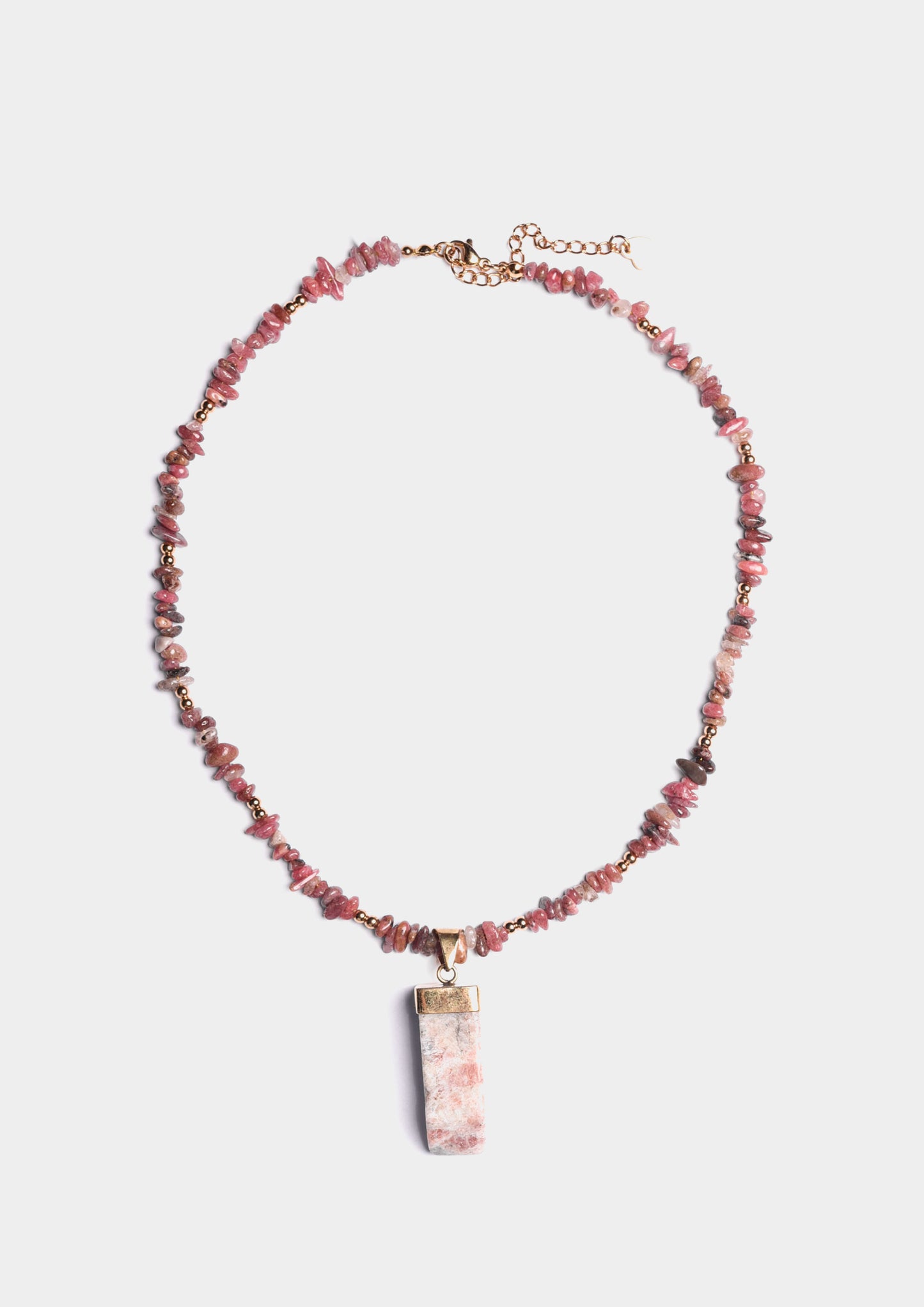 Energy Necklace with Natural Gemstones