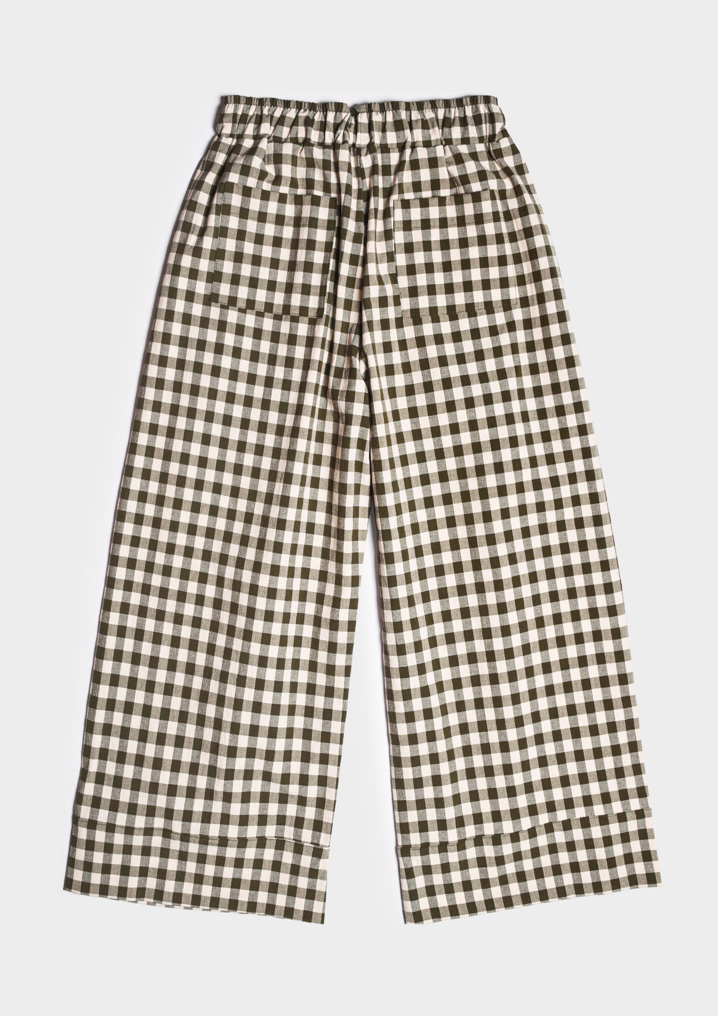 Chiaro Q Trouser - Alga e Bianco