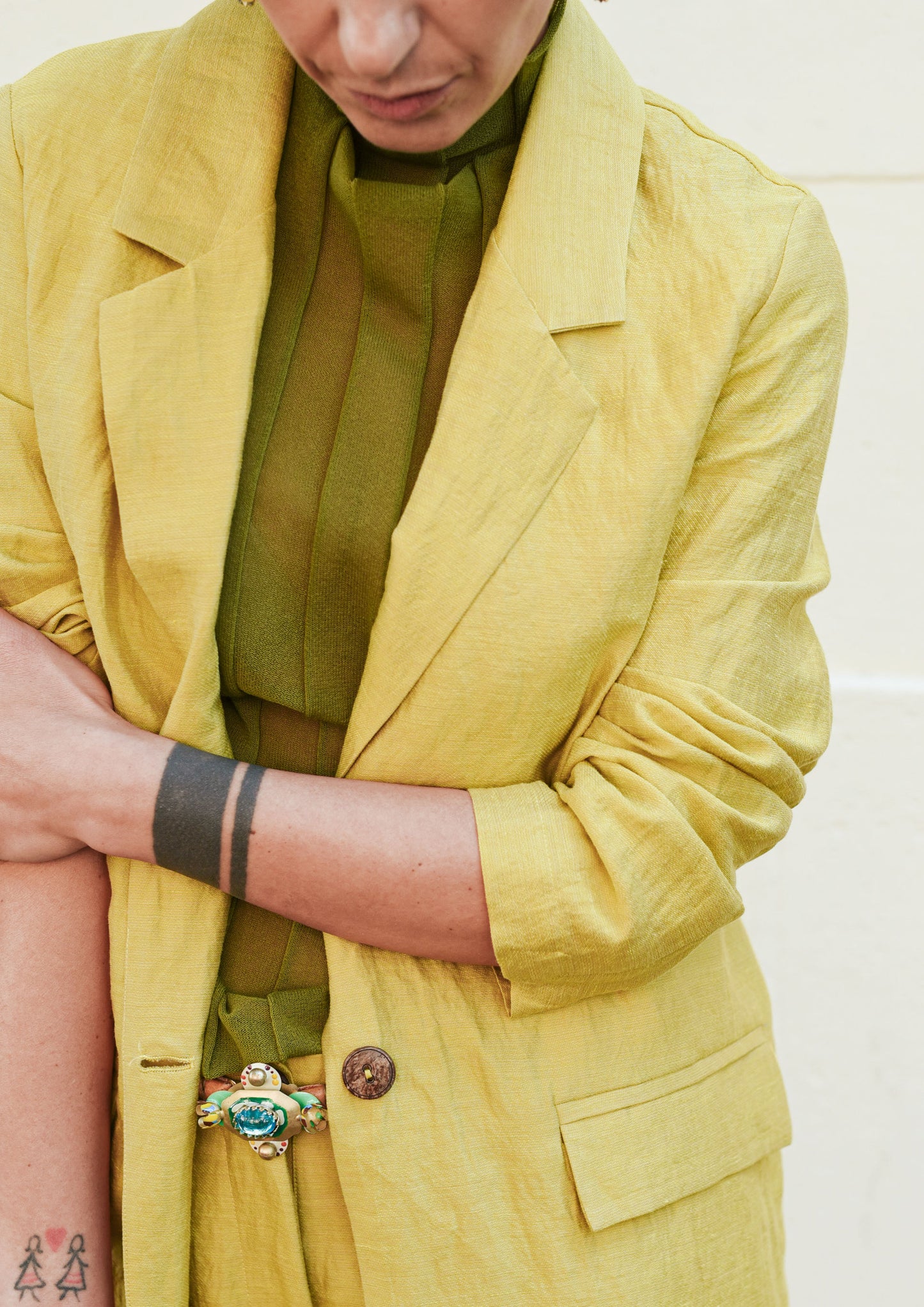 Over Blazer - Pompelmo