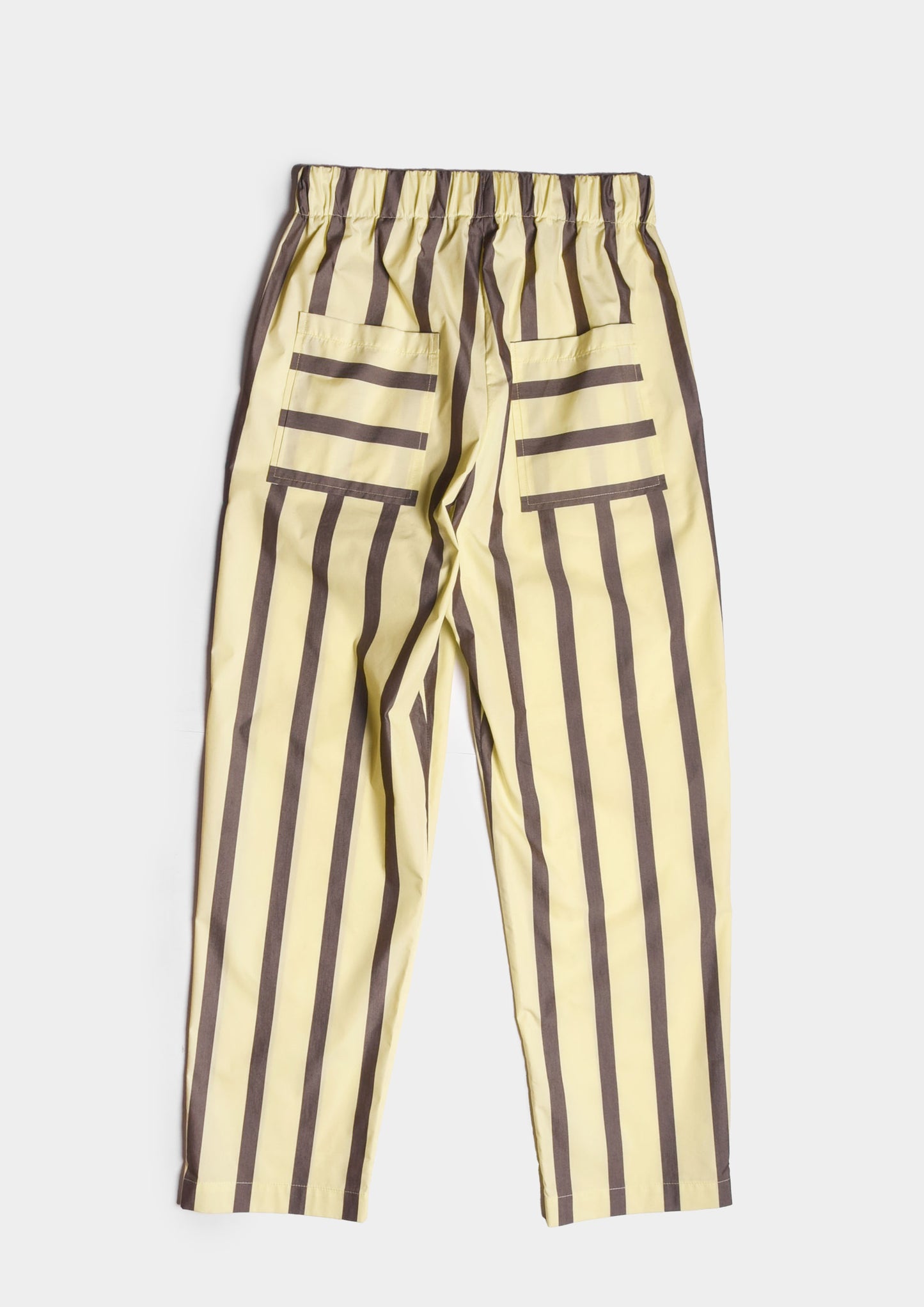 Striped Trousers - Lime