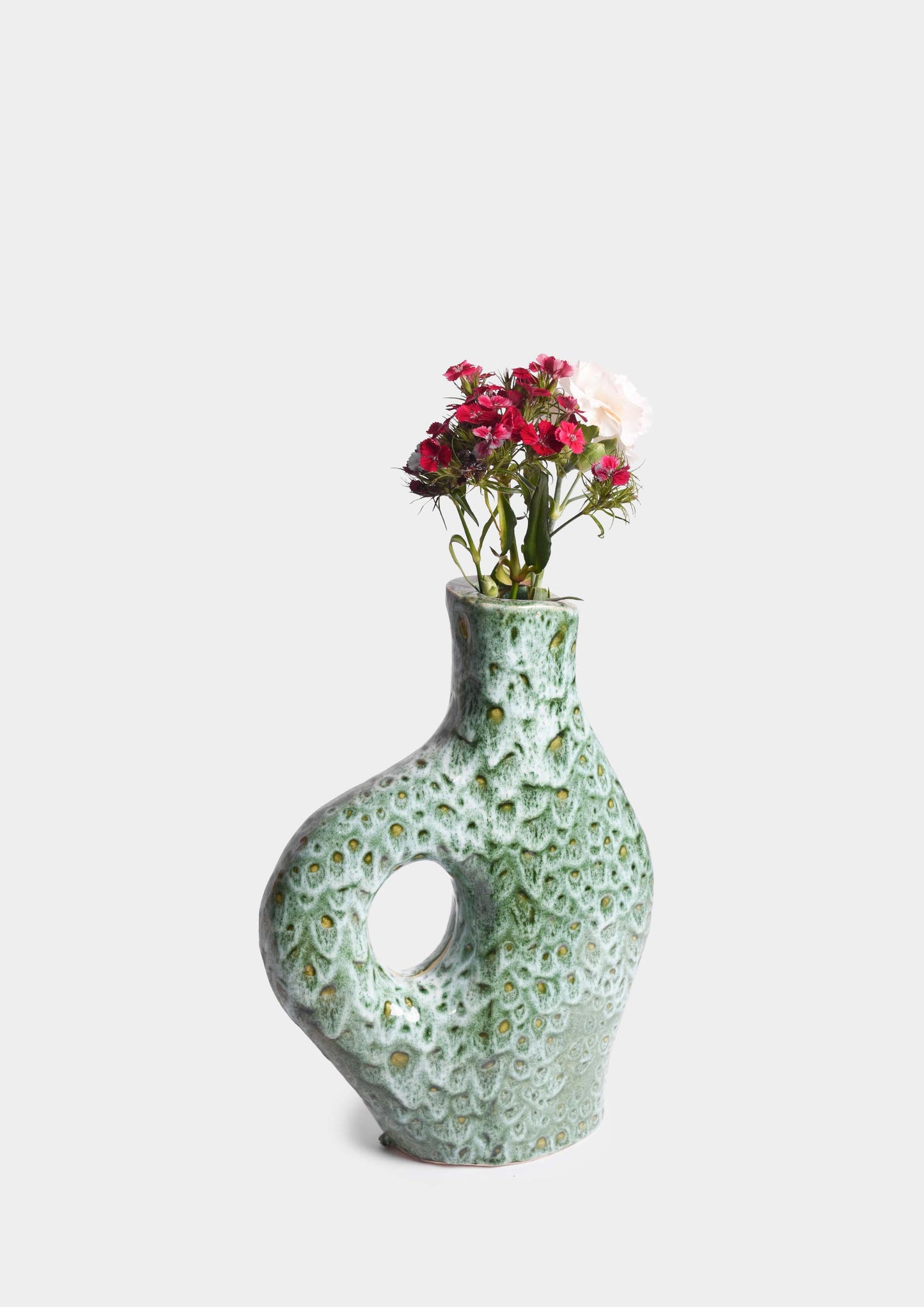 Vaso Brocca Marocchino in Ceramica Dipinta a Mano – Tamegroute