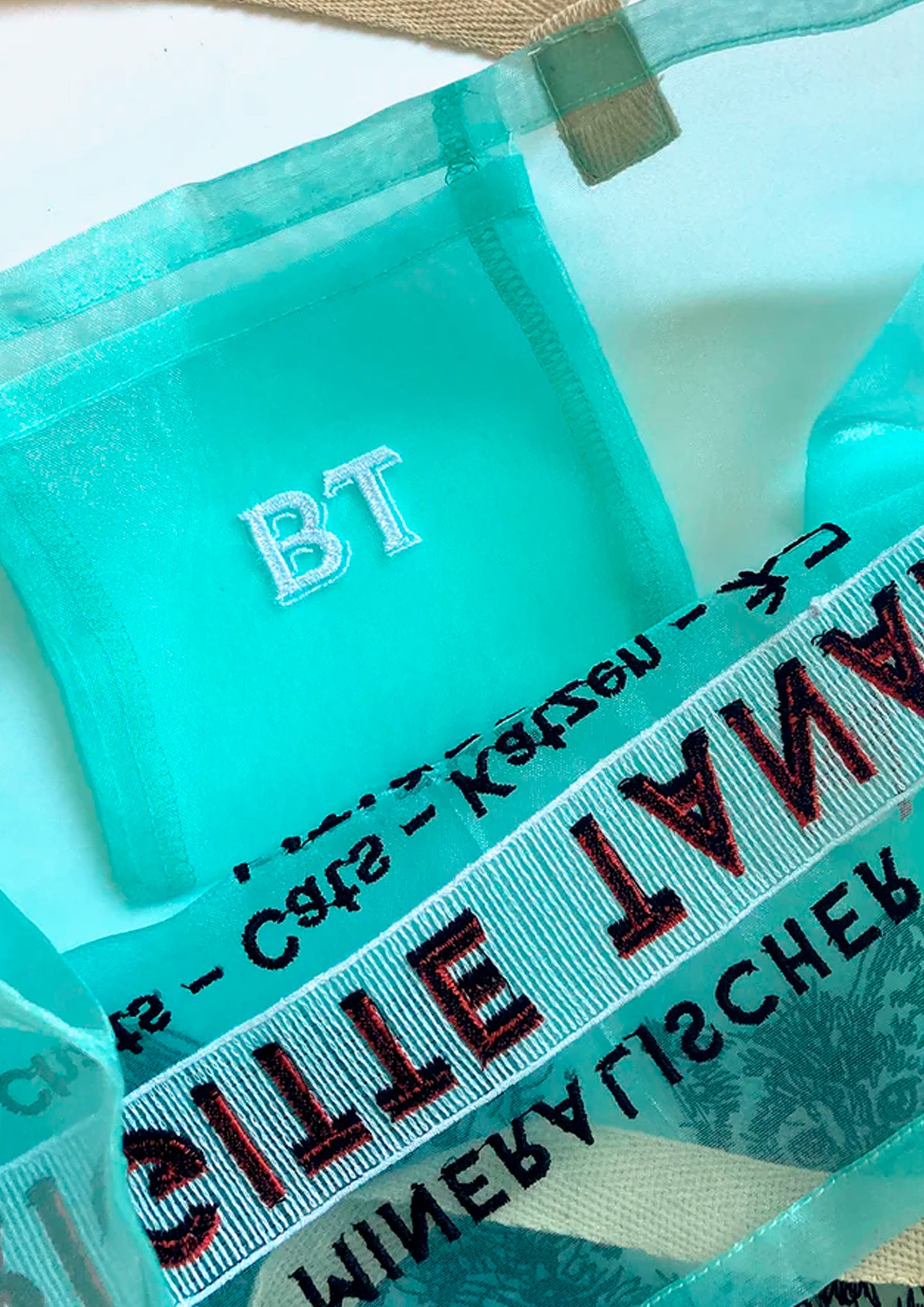 Sac Chat - Blu Menta