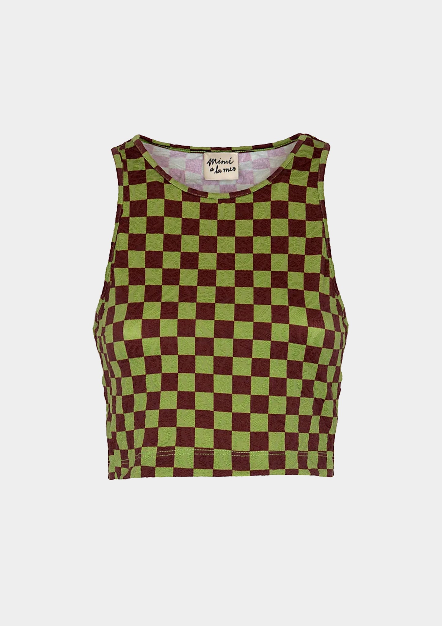Top Scacco - Verde Bruciato