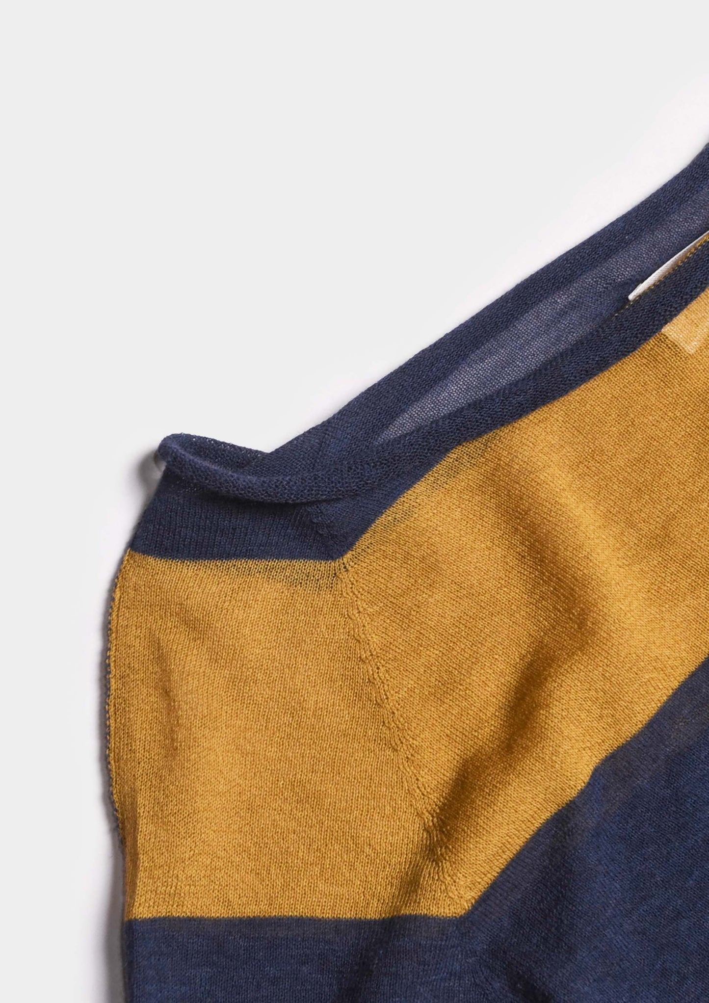 Boat Neck T-shirt - Acid/Blu