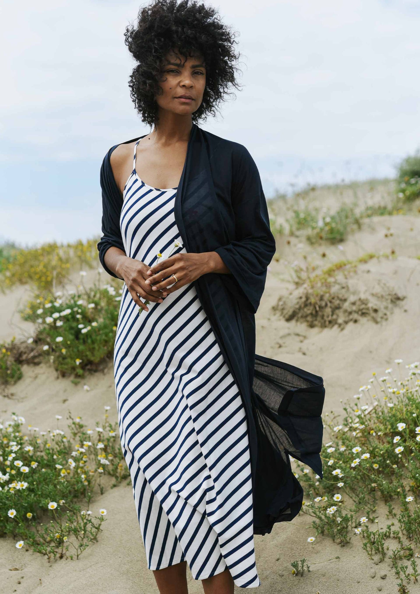 Les Vacances Vestito - Blue/White