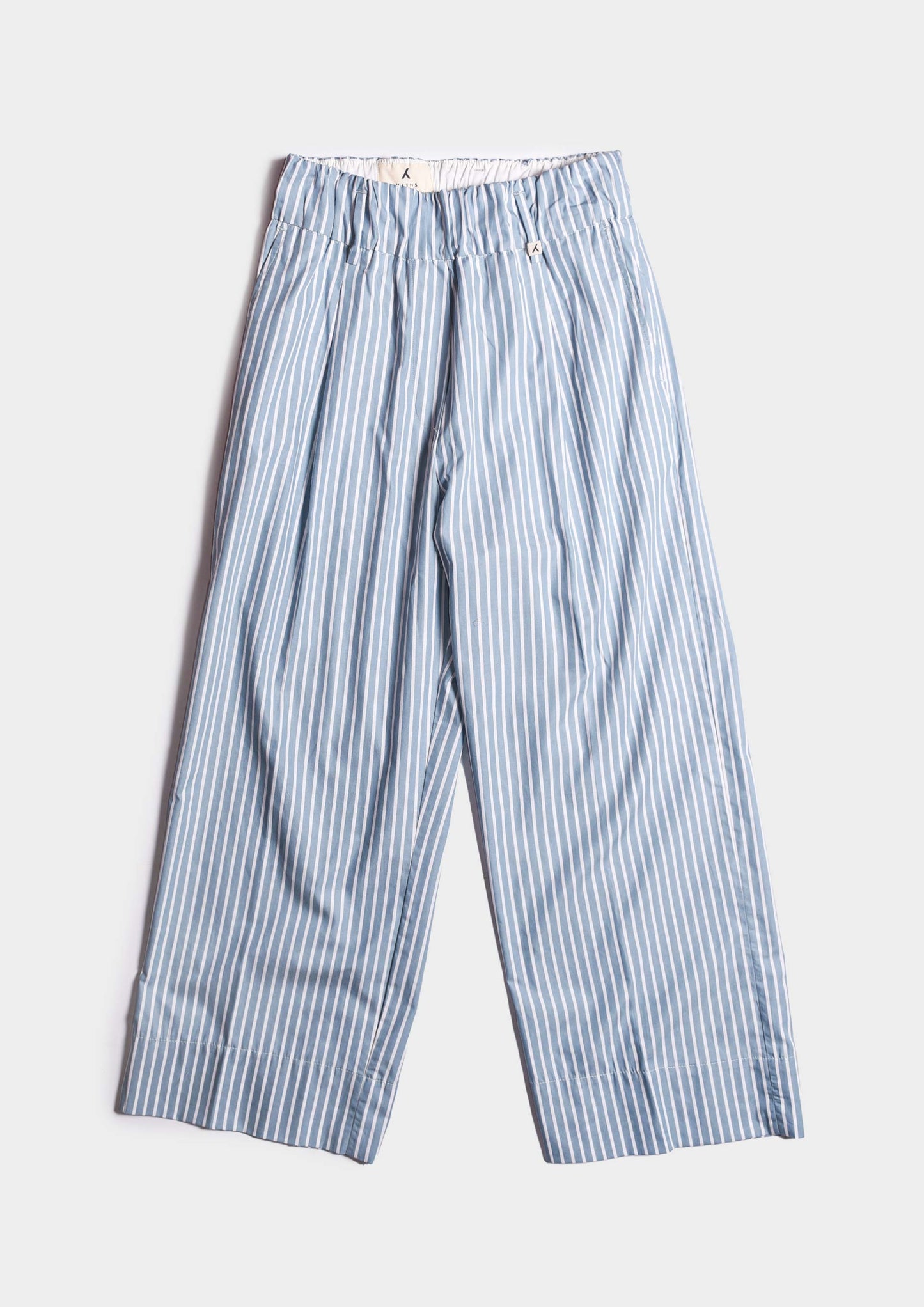 Pinstripe Pant - Azzurro