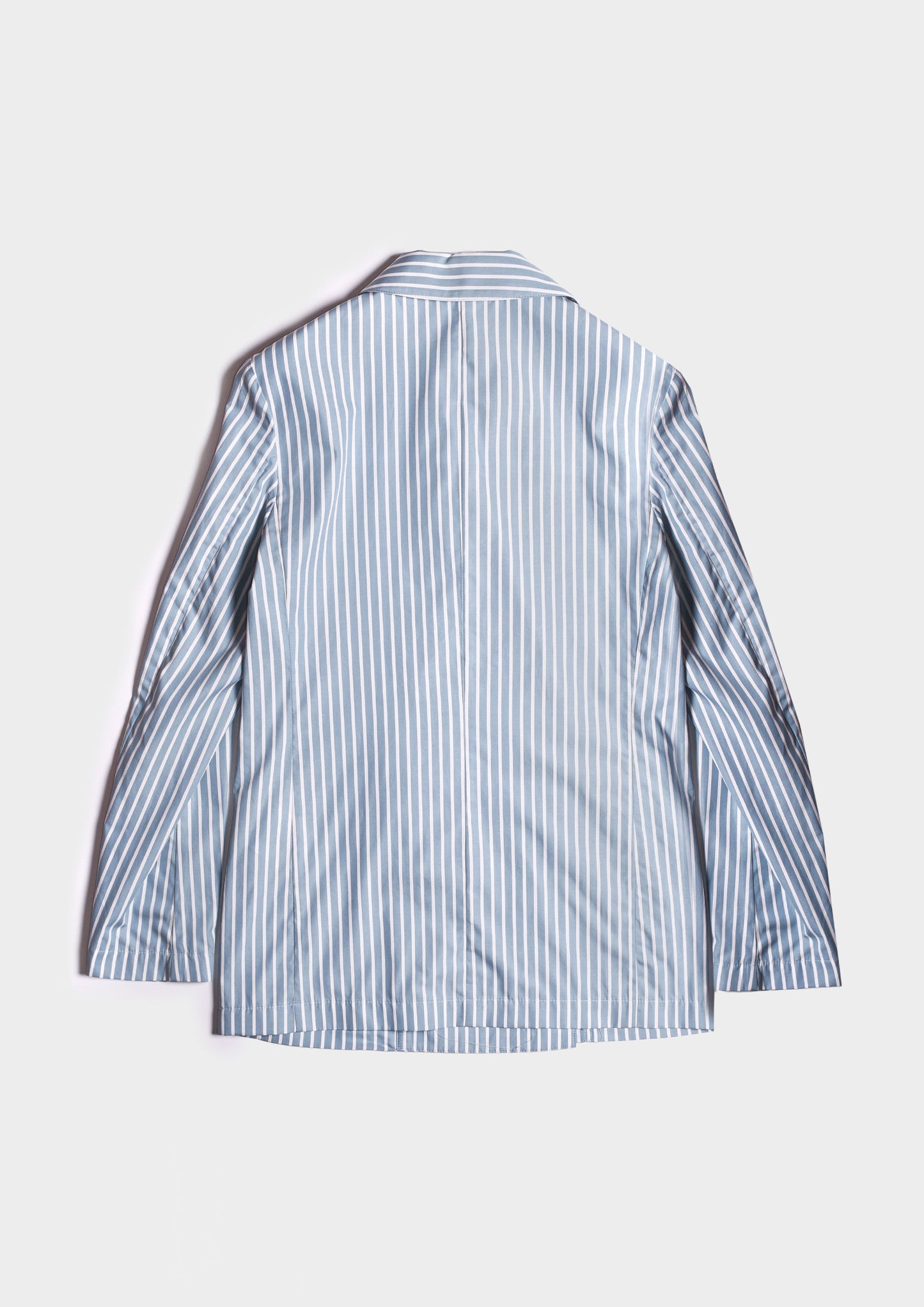 Pinstripe Blazer - Azzurro