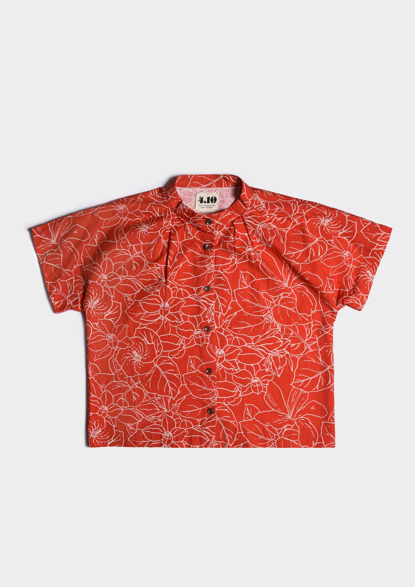 Guru Shirt - Fiori Rosso