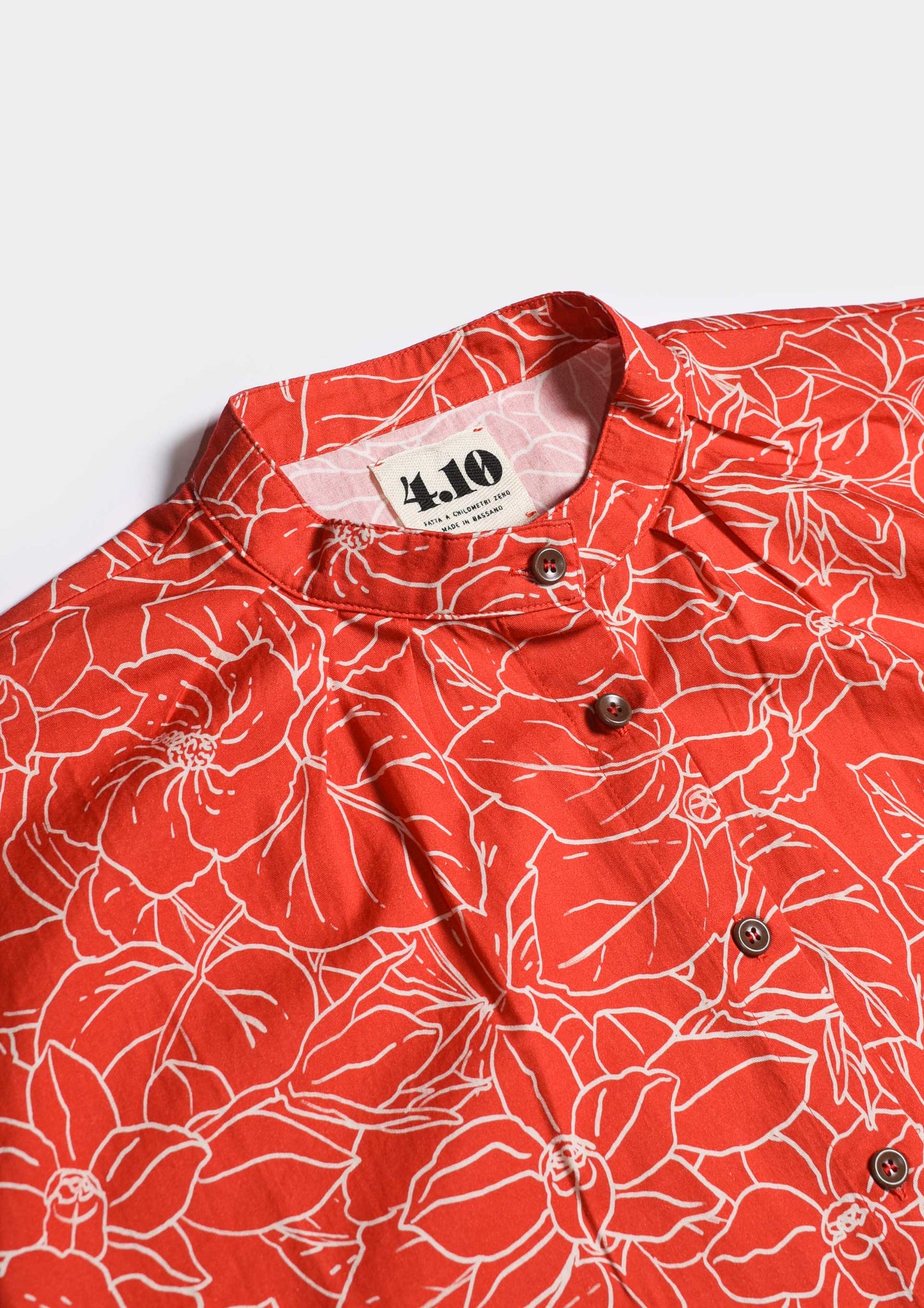 Guru Shirt - Fiori Rosso