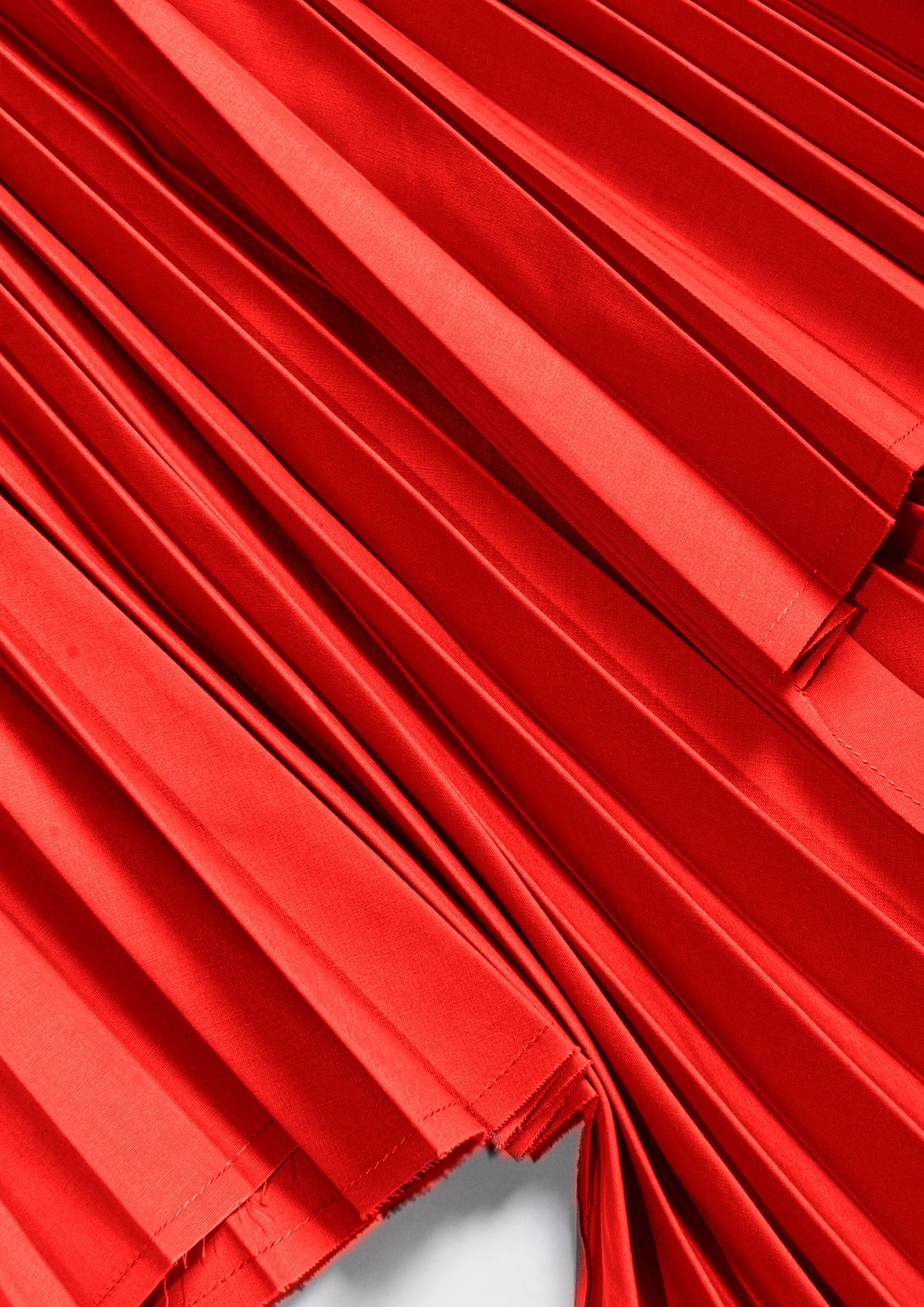 Asymmetrical Skirt - Rosso