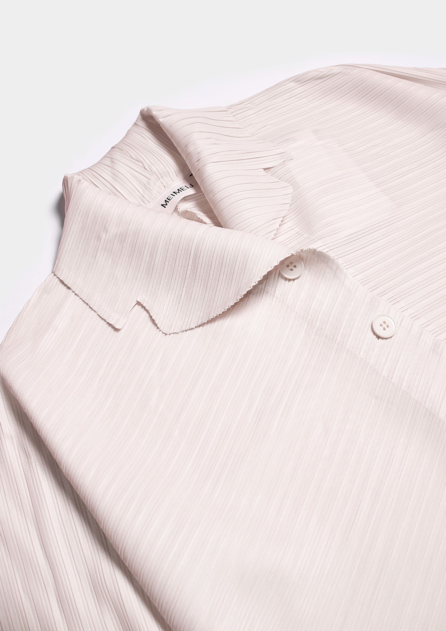 Plissé Jacket - Vaniglia