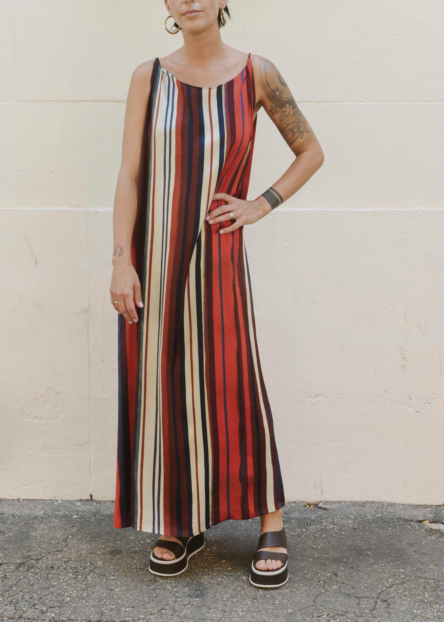 Robe Dress - Rosso/Blu