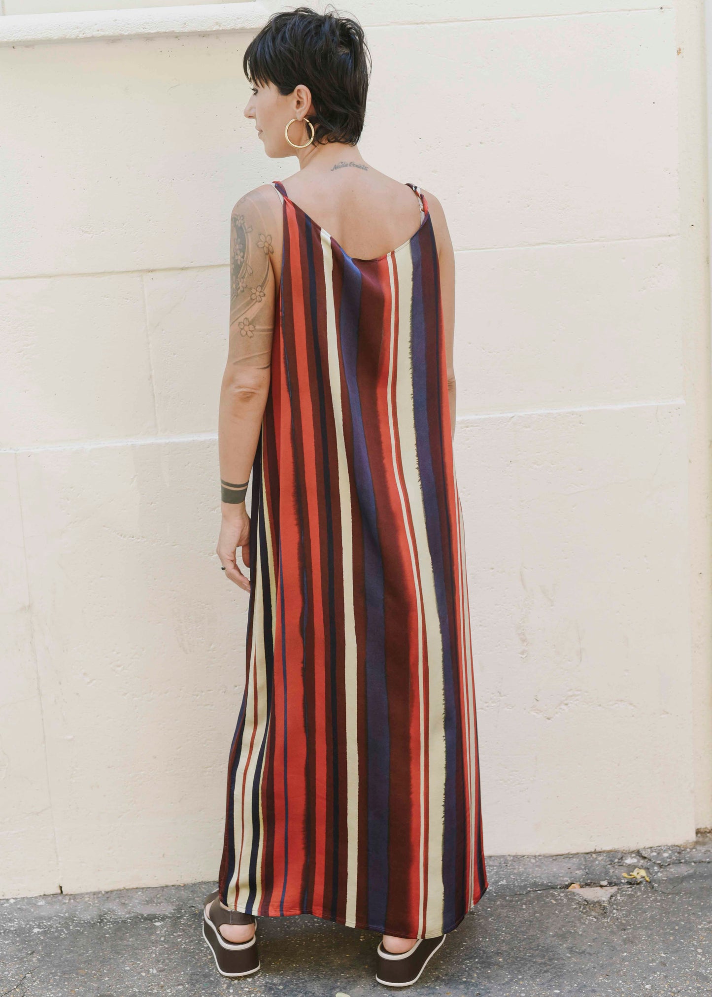 Robe Dress - Rosso/Blu