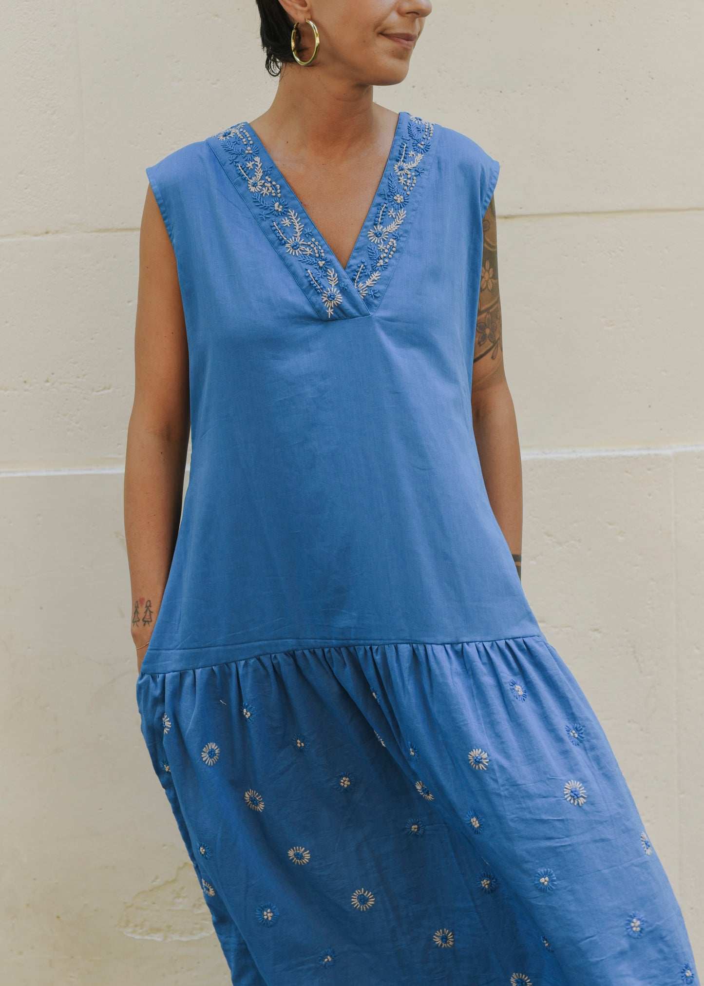 Pantelleria Dress - Blu