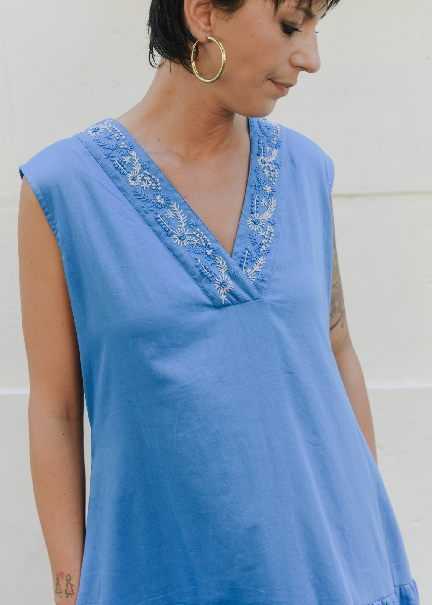 Pantelleria Dress - Blu