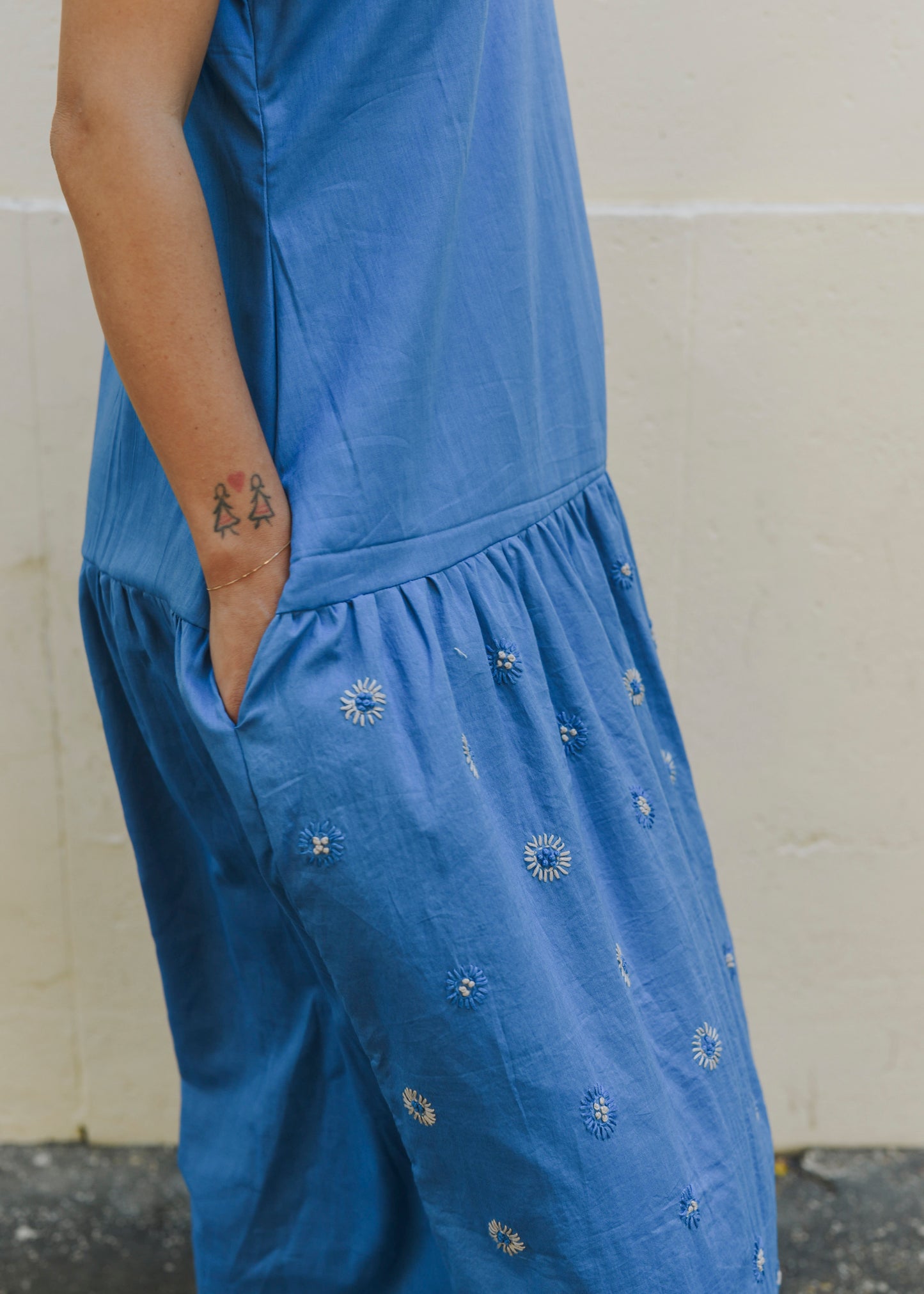 Pantelleria Dress - Blu