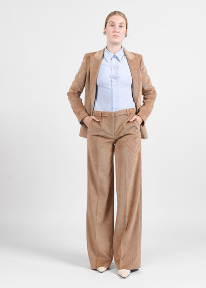 Velvet Blazer - Sabbia