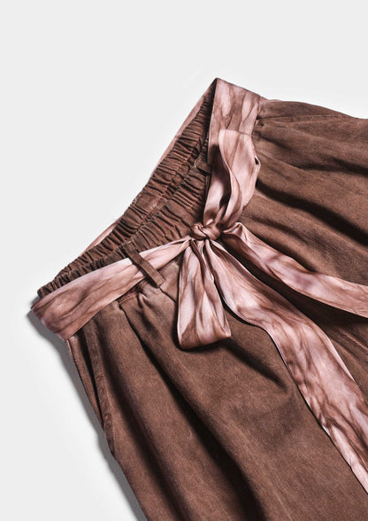Slouchy Baggy Pants - Spicy Cinnamon