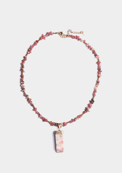 Energy Necklace with Natural Gemstones