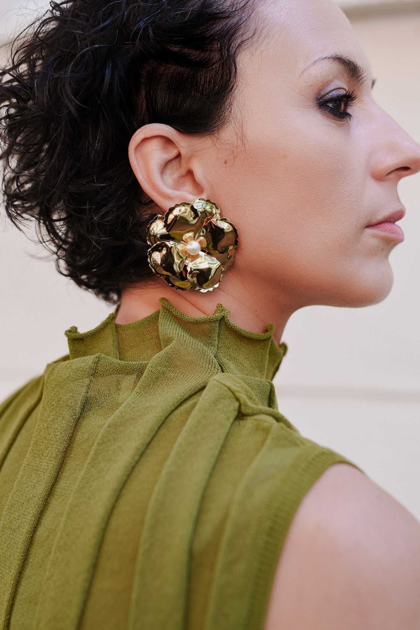 Orecchini Flower - Oro