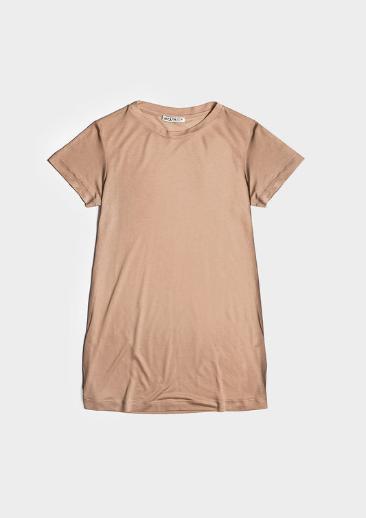 Crewneck T-shirt - Nude