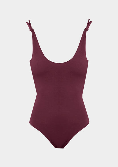 One-Piece Swimsuit Ginestra - Melanzana