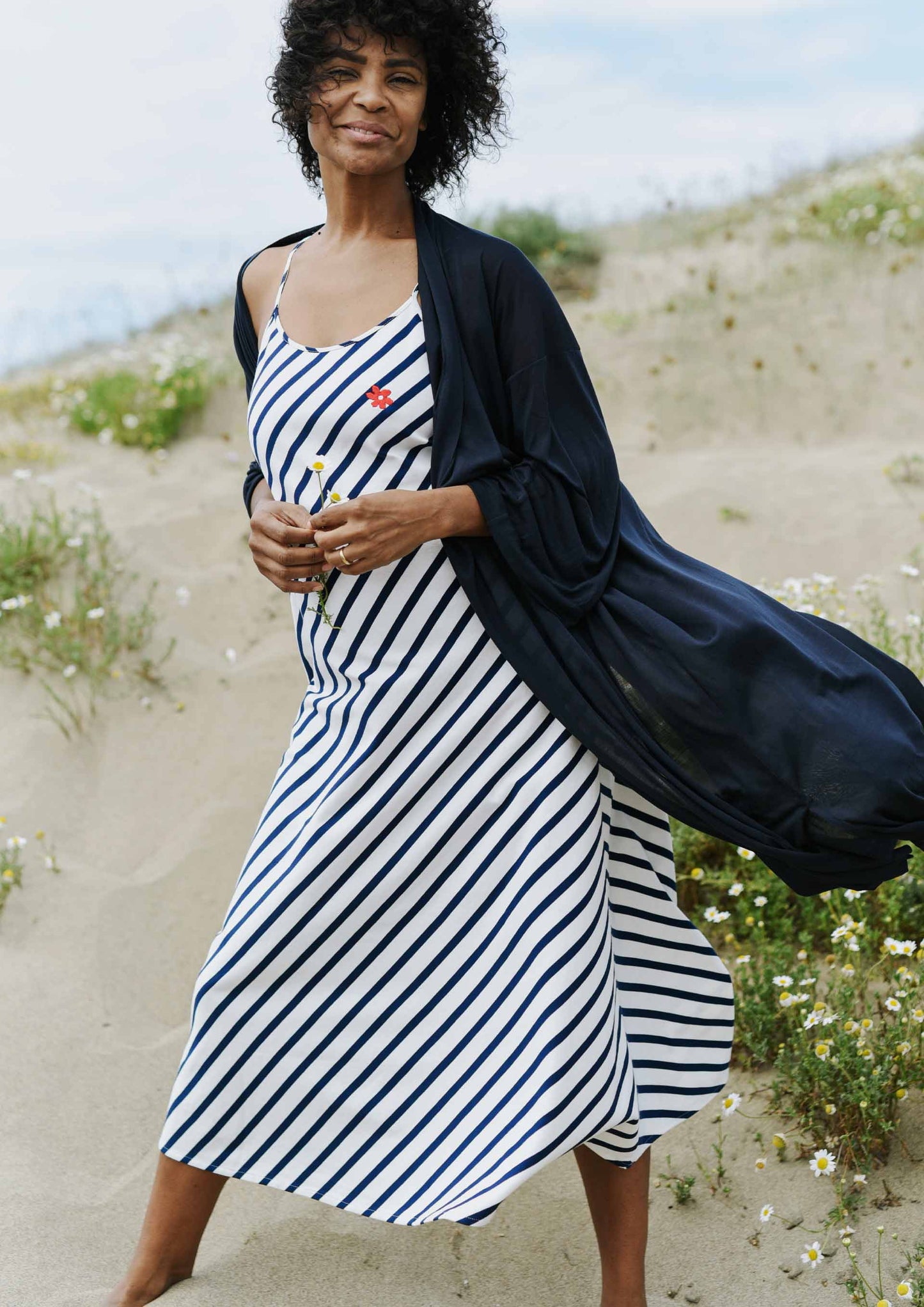 Les Vacances Vestito - Blue/White