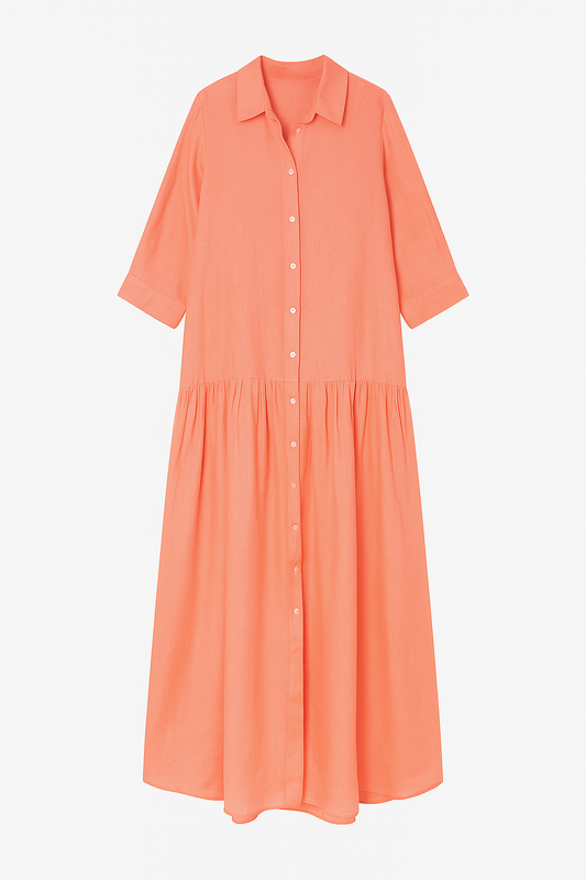 Silver Dress - Salmone