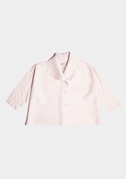 Plissé Jacket - Vaniglia