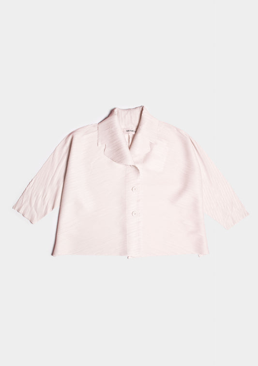 Plissé Jacket - Vaniglia
