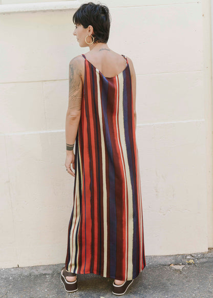 Robe Dress - Rosso/Blu