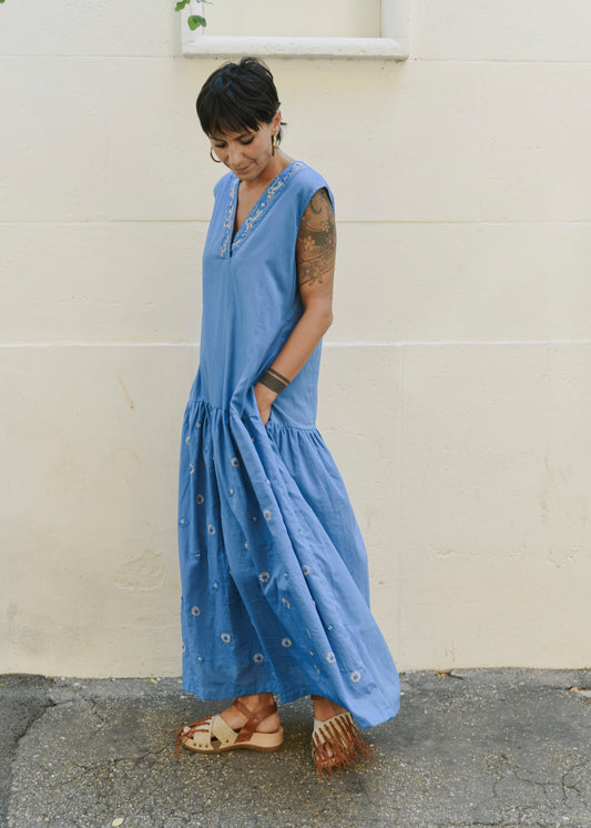 Pantelleria Dress - Blu